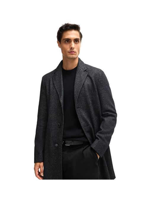 Cappotto nero in misto lana BOSS | 50528177 H-HYDE-BIB-234.001